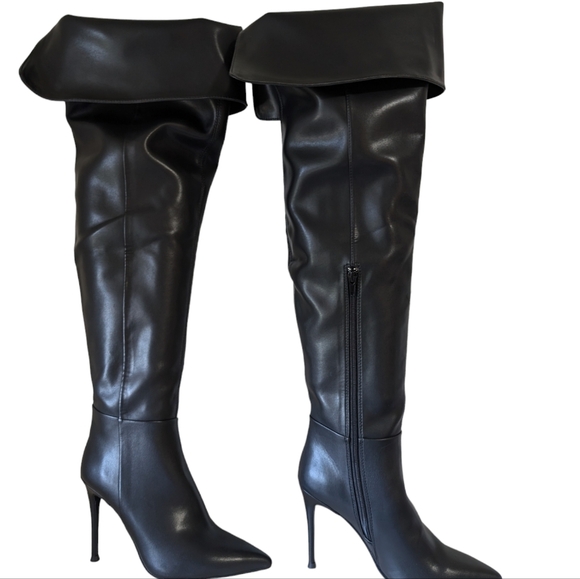 Jeffrey Campbell Women's Pillar Over the Knee Boot..Size 7 - Picture 3 of 9